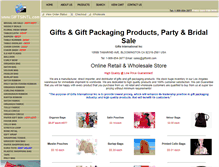 Tablet Screenshot of giftsintl.com